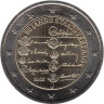  Австрия. 2 евро 2005 год. 50 лет подписанию договора о нейтралитете Австрии. 