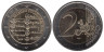  Австрия. 2 евро 2005 год. 50 лет подписанию договора о нейтралитете Австрии. 