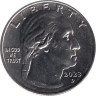  США. 25 центов 2023 год. 9-я монета. Американские женщины - Джовита Идар. (D) 