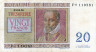  Бона. Бельгия 20 франков 1956 год. Орландо ди Лассо. Филипп де Монте. (VF) 
