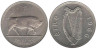  Ирландия. 1 шиллинг 1966 год. Бык. 
