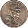  США. 1 доллар Сакагавея 2010 год. Пояс Гайавата. (Р) 