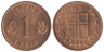  Исландия. 1 эйре 1958 год. 