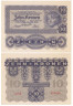  Бона. Австрия 10 крон 1922 год. Ребенок. (XF) 
