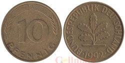 ФРГ. 10 пфеннигов 1992 год. (A)