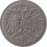  Австрия. 10 геллеров 1895 год. 