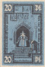  Бона. Германия. Мерзебург 20 пфеннигов 1921 год. Нотгельд. (XF) 