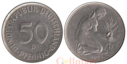 ФРГ. 50 пфеннигов 1971 год. (D)