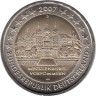  Германия. 2 евро 2007 год. Шверинский Замок, Мекленбург-Передняя Померания. (D) 