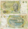 Бона. Тунис 5 динаров 2013 год. Ганнибал. (F) 