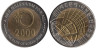  Южная Корея. 2000 вон 2000 год. Миллениум. 