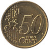  Греция. 50 евроцентов 2003 год. Элефтериос Кириаку Венизелос. 
