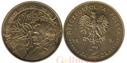 Польша. 2 злотых 1997 год. Павел Эдмунд Стшелецкий (1797 - 1873).