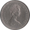  Канада. 1 доллар 1975 год. Индейцы в каноэ. 