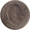  Норвегия. 20 крон 2021 год. 250 лет со дня рождения Ханса Нильсена Хауге. 