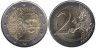 Франция. 2 евро 2013 год. 150 лет со дня рождения Пьера де Кубертена. 