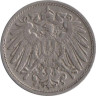  Германская империя. 10 пфеннигов 1906 год. (D) 