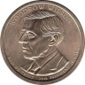 США. 1 доллар 2013 год. 28-й президент Томас Вудро Вильсон (1913–1921). (D) 
