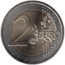  Австрия. 2 евро 2012 год. 10 лет наличному обращению евро. 