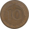  ФРГ. 10 пфеннигов 1992 год. (D) 