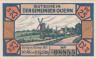  Бона. Германия. Кверн 25 пфеннигов 1921 год. Мельница. Нотгельд. (XF) 