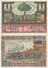  Бона. Германия. Зюдербраруп 1 марка 1920 год. Нотгельд. (VF) 