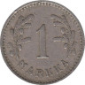  Финляндия. 1 марка 1929 год. Герб. 
