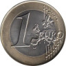  Австрия. 1 евро 2011 год. Вольфганг Амадей Моцарт. 