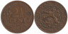  Кюрасао. 2,5 цента 1948 год. Герб. 