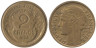  Франция. 2 франка 1939 год. 