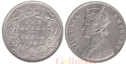 Индия (Британская). 1 рупия 1901 год.