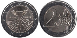 Литва. 2 евро 2026 год. Энергетическая независимость Литвы.