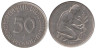  ФРГ. 50 пфеннигов 1971 год. (J) 