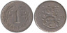  Финляндия. 1 марка 1930 год. 
