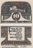  Бона. Германия. Штавенхаген 10 пфеннигов 1921 год. Нотгельд. (XF) 