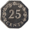  Мальта. 25 центов 1979 год. (Proof) 