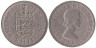 Великобритания. 1 шиллинг 1962 год. Герб Англии. 