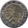  Бельгия. 2 евро 2005 год. Бельгийско-Люксембургский экономический союз. 