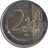  Бельгия. 2 евро 2005 год. Бельгийско-Люксембургский экономический союз. 