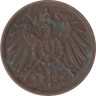  Германская империя. 2 пфеннига 1912 год. (D) 