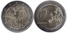  Германия. 2 евро 2019 год. 30 лет падению Берлинской стены. (F) 