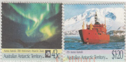 Набор марок. Австралийская антарктическая территория (ААТ). 30 лет Договору об Антарктике. 2 марки.