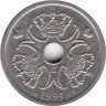  Дания. 1 крона 1994 год. 