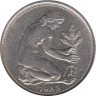  ФРГ. 50 пфеннигов 1985 год. (F) 