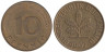  ФРГ. 10 пфеннигов 1992 год. (J) 