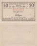  Бона. Германия. Мангейм 50 пфеннигов 1920 год. Нотгельд. (XF) 