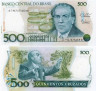  Бона. Бразилия 500 крузадо 1987 год. Эйтор Вилла-Лобос. (Пресс) 