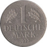  Германия (ФРГ). 1 марка 1977 год. Герб. (J) 