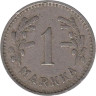  Финляндия. 1 марка 1931 год. Герб. 