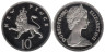  Великобритания. 10 новых пенсов 1980 год. (Proof) 